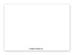 Julekort A6 dobbel – Velsignet Jul (Julekule) - Bilde 2