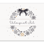 Julekort A6 – Velsignet Jul (Krans)
