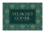 Julekort A6 – Velsignet Jul & Godt nytt år